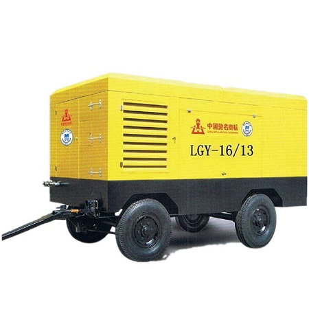 開山空壓機用于抗浮錨杆施工