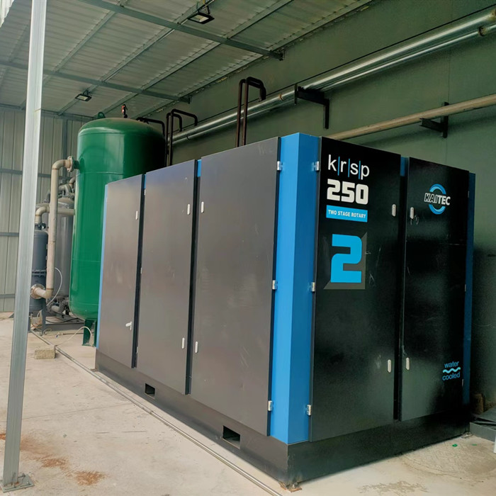 開山空壓機KRSP2-250W/V助力新能源行業節能減排