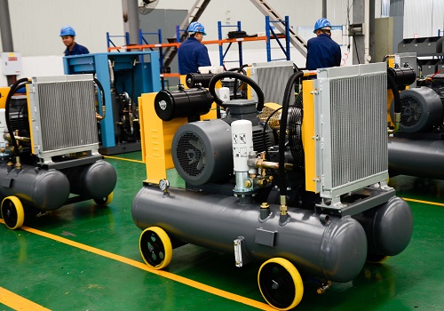 開山空壓機半(ban)成品